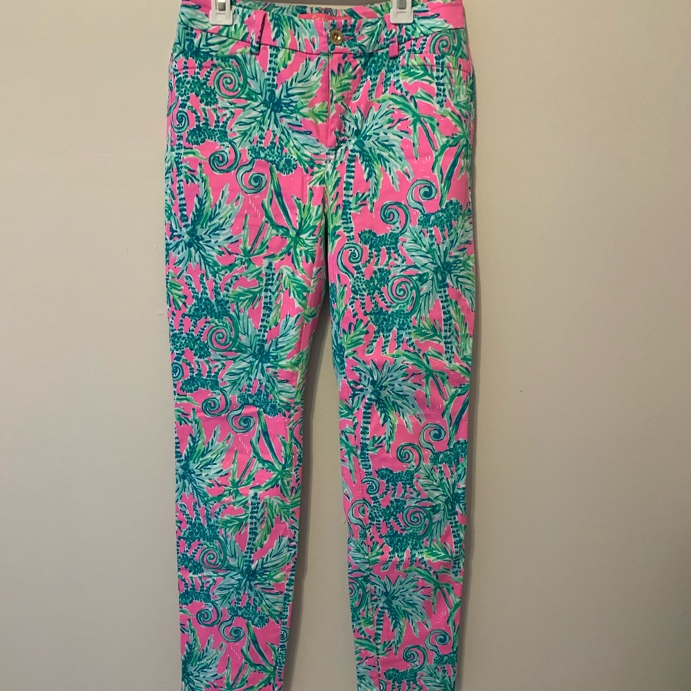 Lilly Pulitzer Kelly Skinny Ankle Pants in Hangin Around